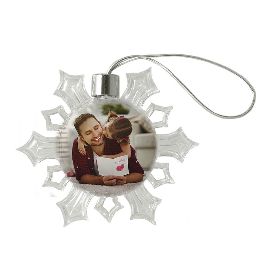 TWOJA GRAFIKA - Bombka - płatek śniegu