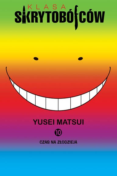 Ansatsu Kyoushitsu tom 10 — okładka mangi