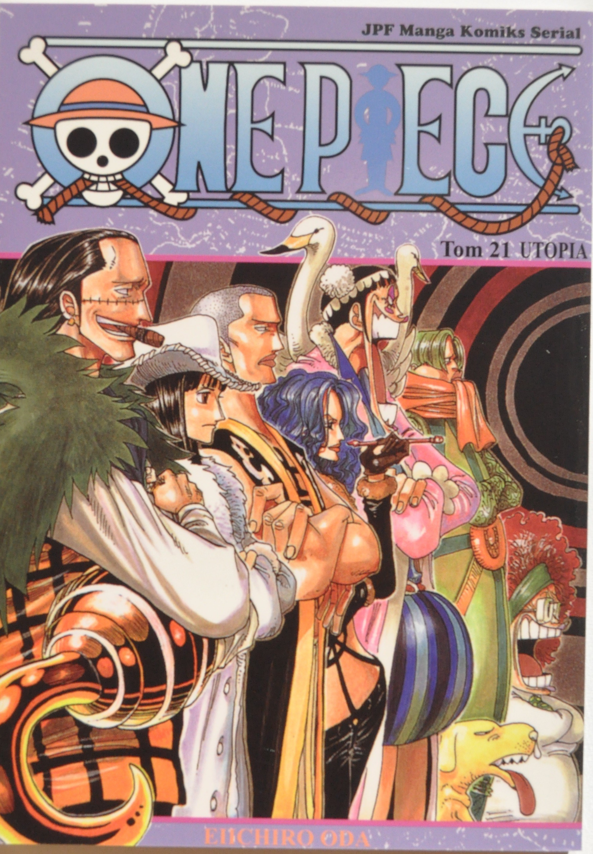 Okładka mangi Manga One Piece tom 21