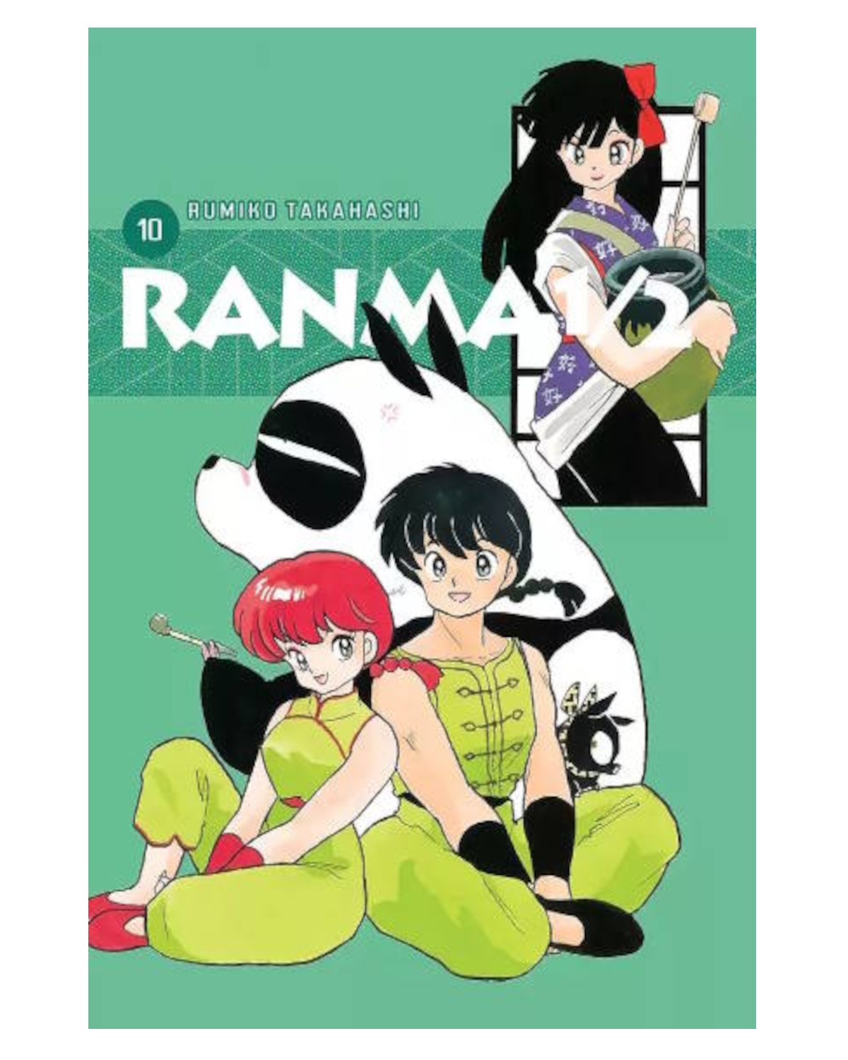 Ranma 1/2 - tom 10 — okładka mangi