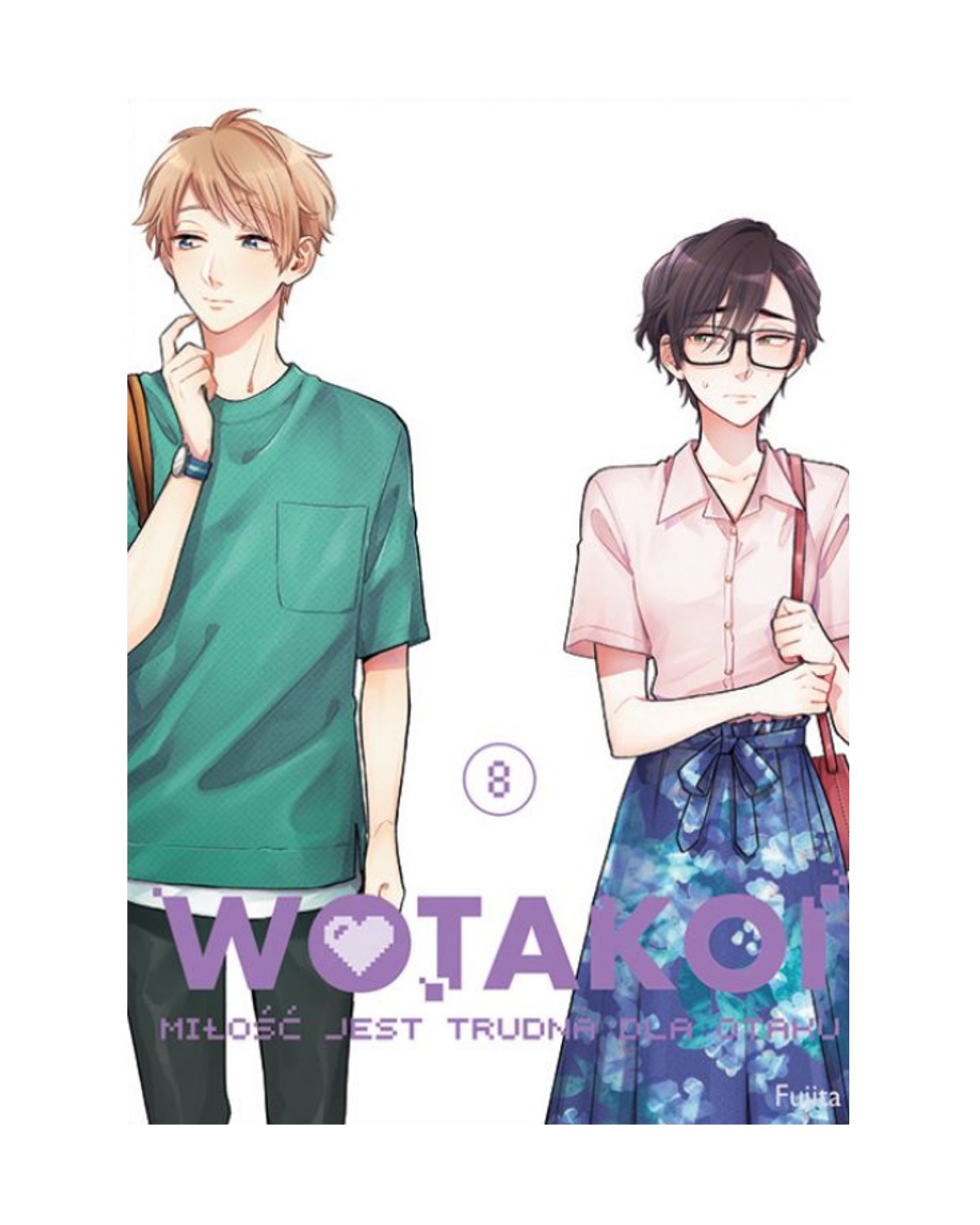 Okładka mangi (Dango) Wotakoi. Miłość jest trudna dla otaku - Tom 8