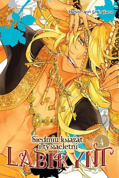 Okładka mangi (Dango) Siedmiu książąt i tysiącletni labirynt - Tom 4