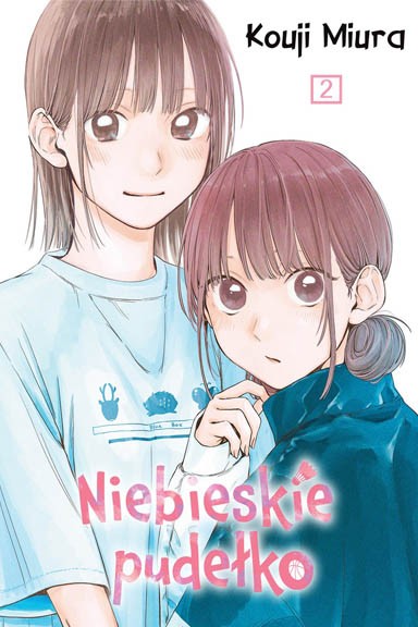 Niebieskie pudełko - tom 2 — okładka mangi