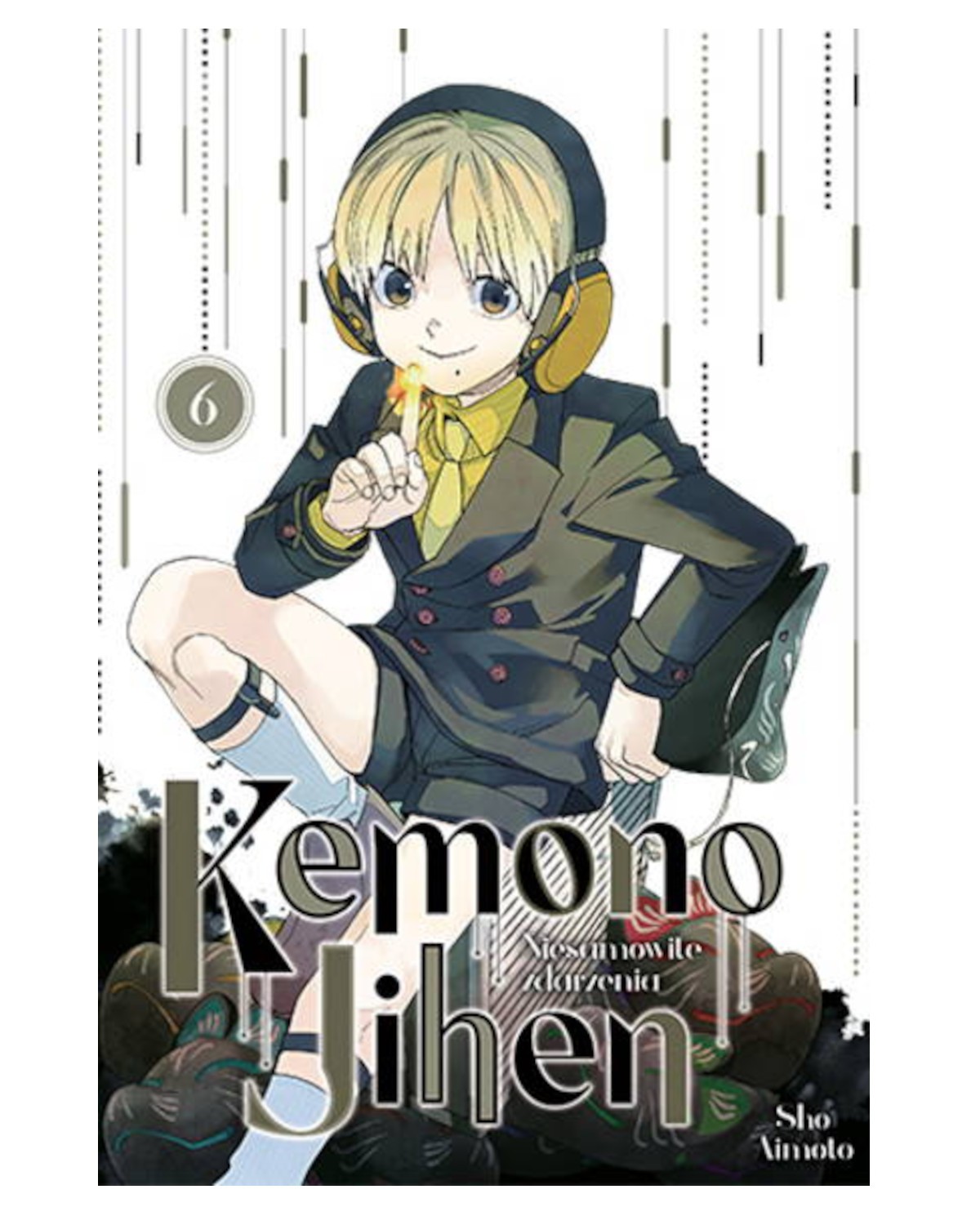 Kemono Jihen. Niesamowite Zdarzenia - tom 6 — okładka mangi