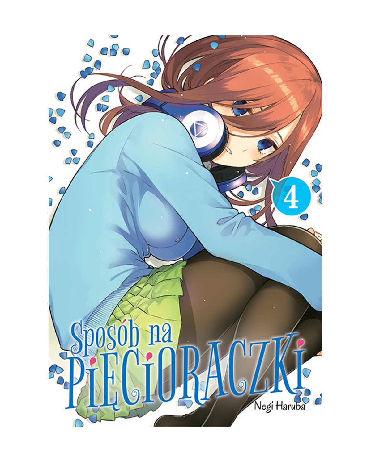 Sposób na pięcioraczki - Tom 4 — okładka mangi