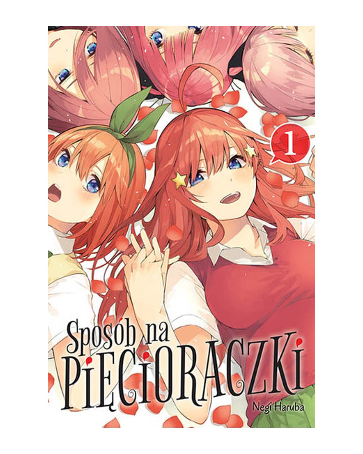 Sposób na pięcioraczki - Tom 1 — okładka mangi