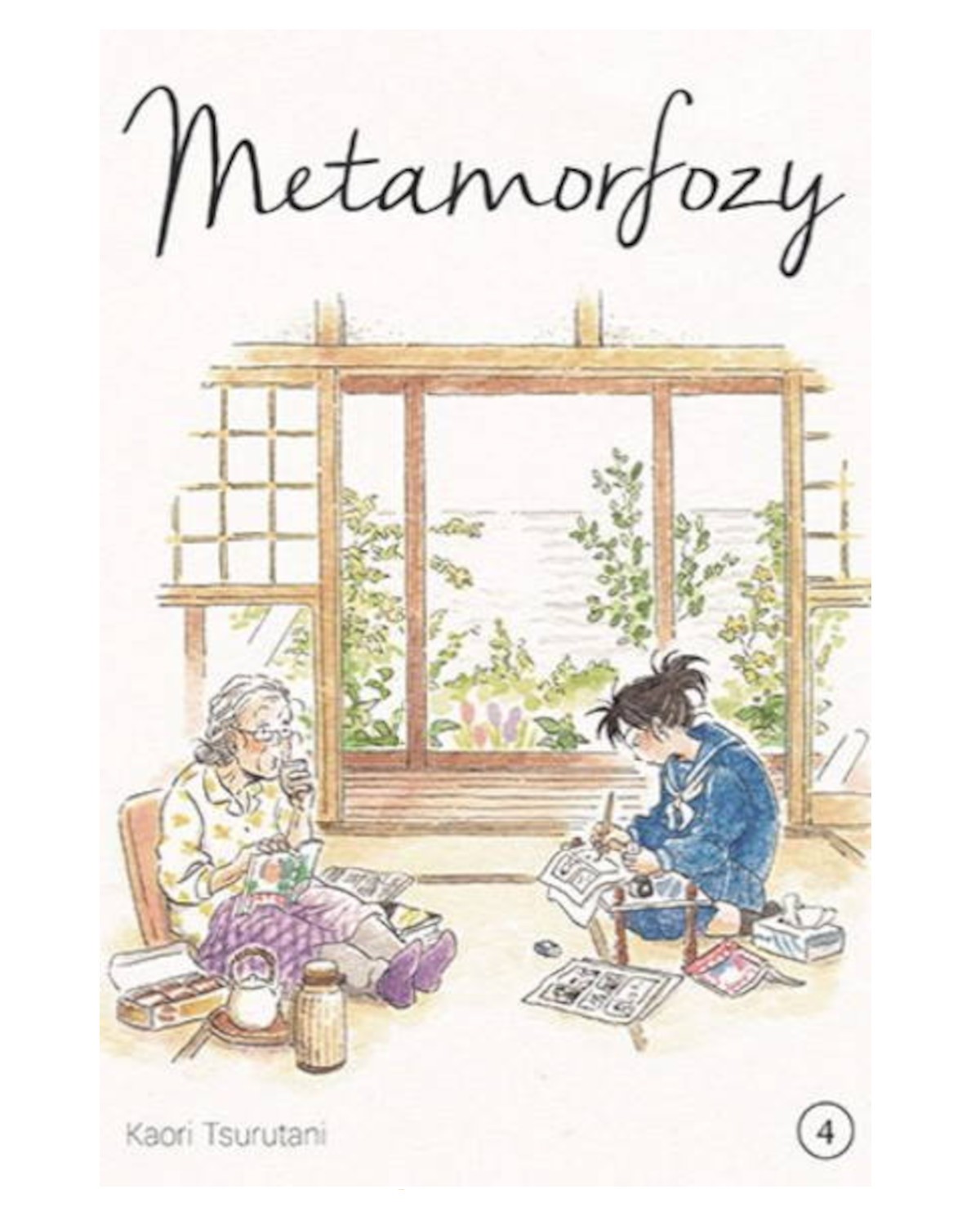 Metamorfozy - tom 4 — okładka mangi