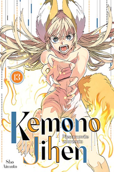 Kemono Jihen. Niesamowite Zdarzenia - Tom 13 — okładka mangi