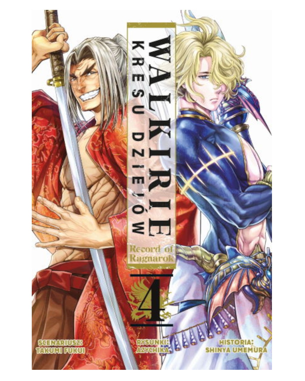 Walkirie Kresu Dziejów - tom 4 — okładka mangi