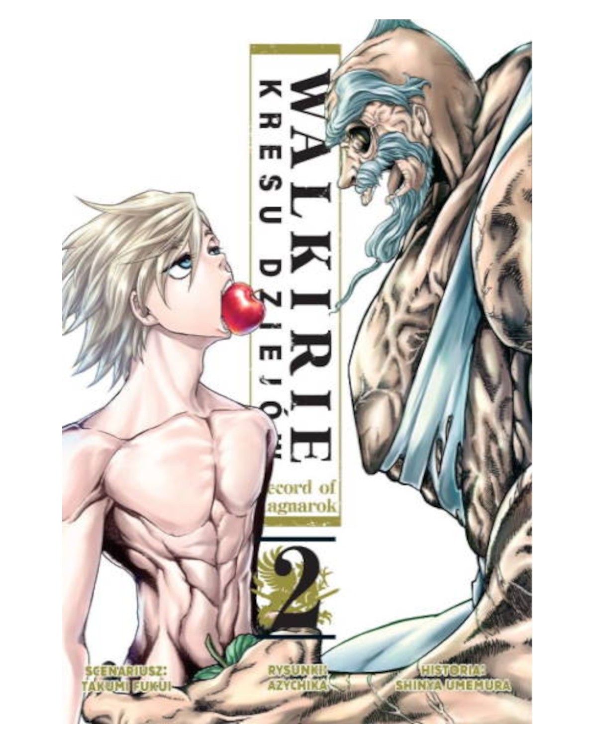 Walkirie Kresu Dziejów - tom 2 — okładka mangi