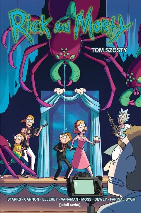 Rick and Morty — Manga Rick i Morty Tom 6 — okładka mangi