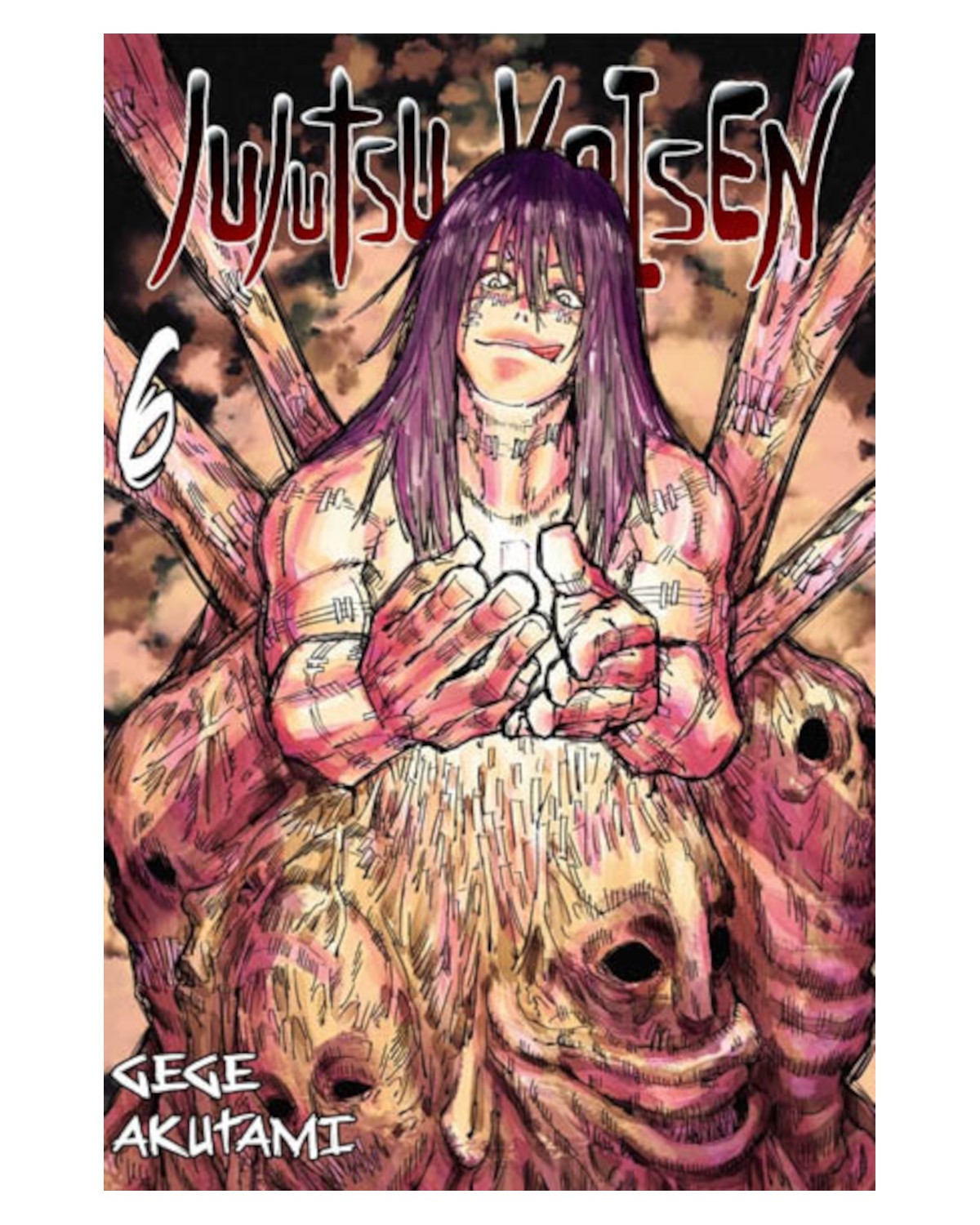 Jujutsu Kaisen - tom 6 — okładka mangi