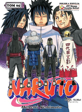 Okładka mangi Manga Naruto tom 65