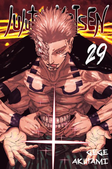 Jujutsu Kaisen - tom 29 — okładka mangi