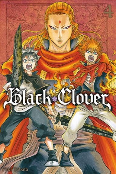 Black Clover - tom 4 — okładka mangi