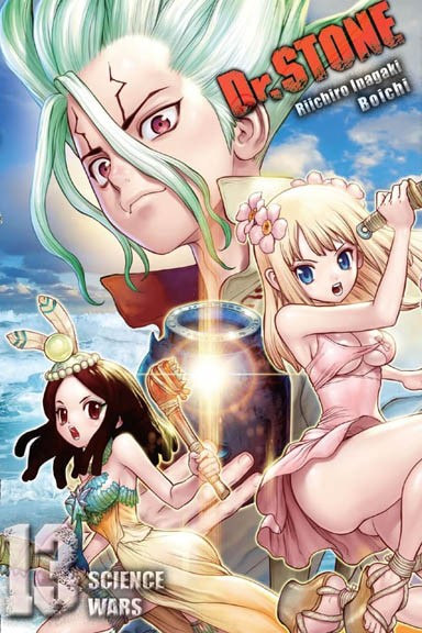 Dr. Stone - Tom 13 — okładka mangi