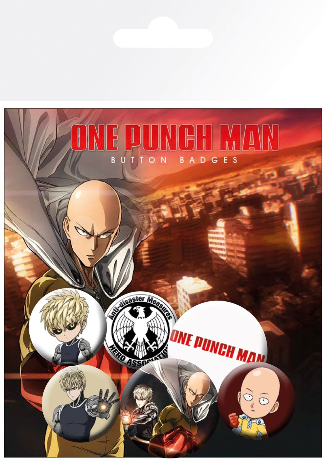 Zestaw przypinek - One Punch Man v2