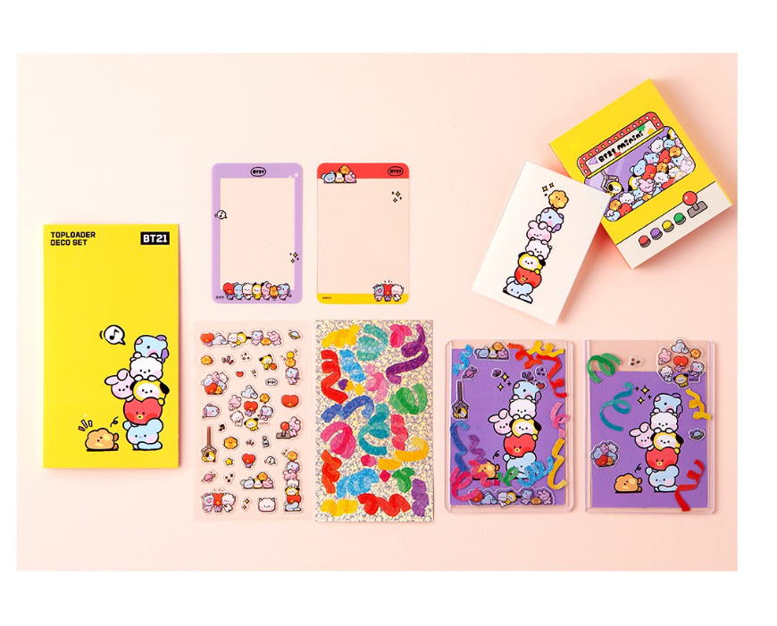 BT21 TOPLOADER DECO SET MININI (KHF)