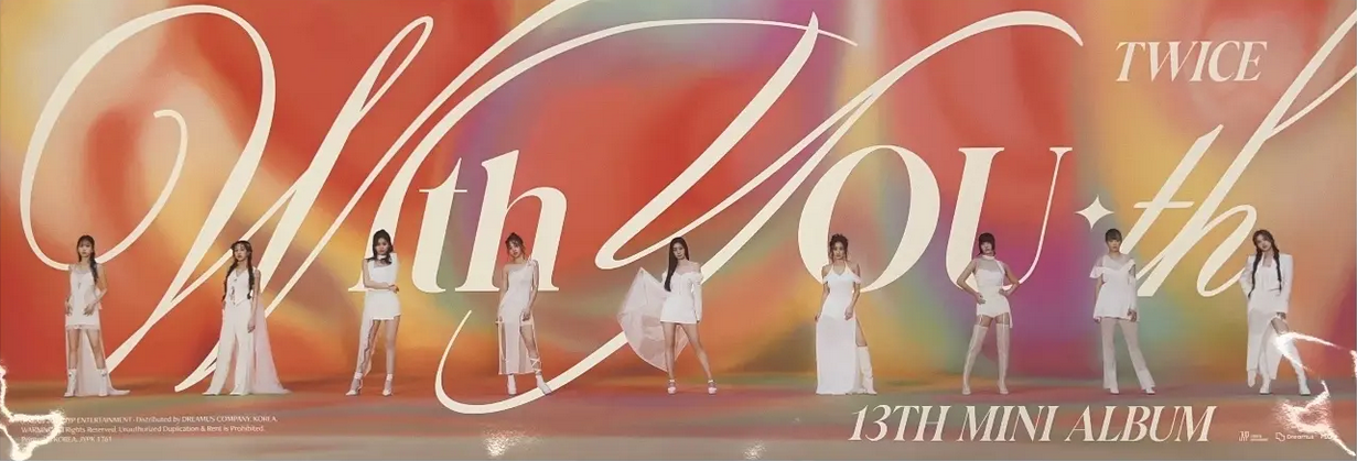 Plakat TWICE - WITH YOU-th ver. BLAST