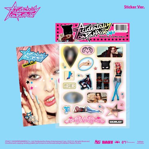 SEULGI - Accidentally On Purpose (2nd mini album) (Sticker Ver.)