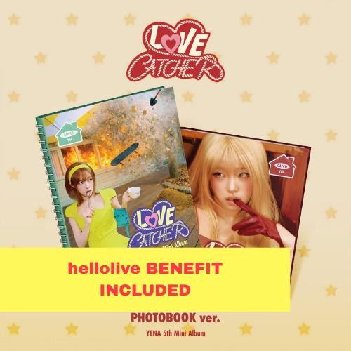 Preorder: (hellolive) YENA - 5th mini album 'LOVE CATCHER'