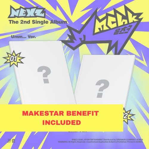 Preorder: NEXZ -  [Mmchk] photobook ver POB Makestar