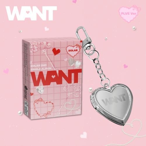 SOLAR - 2nd Single Album [WANT] (PLVE Ver.)