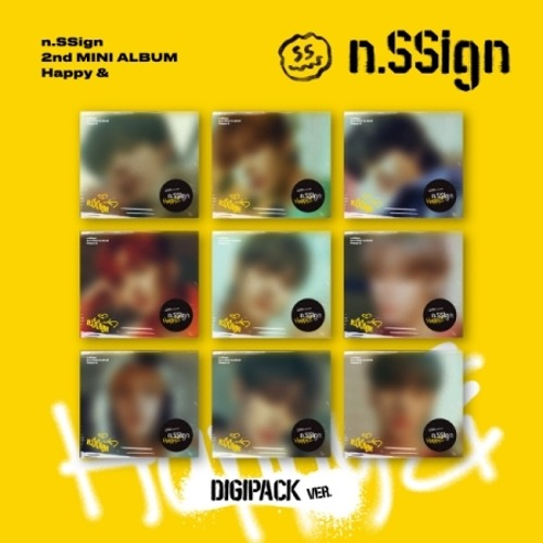 n.SSign - [HAPPY &] (2ND MINI ALBUM) DIGIPACK VER.