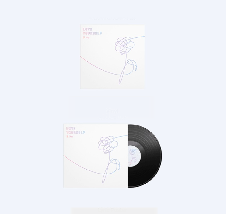 BTS - LOVE YOURSELF 承 'HER' [LP] (2ND PRESS)