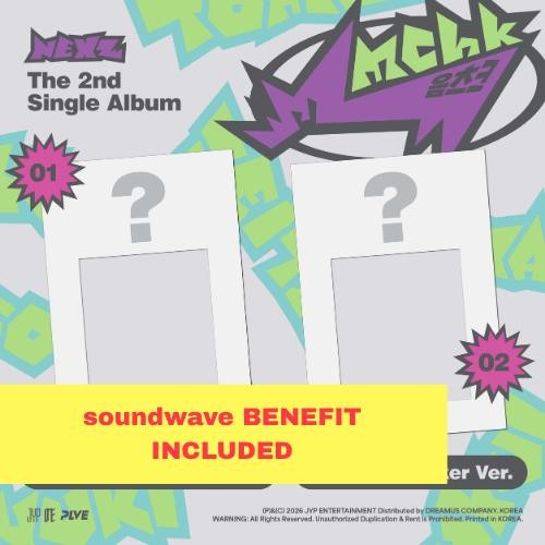 Preorder: NEXZ -  [Mmchk] Sticker ver POB soundwave