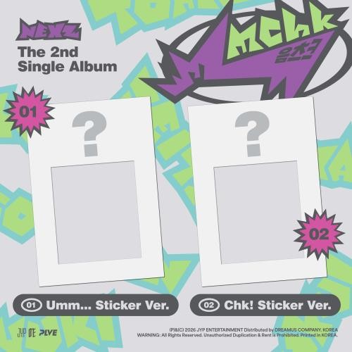 Preorder: NEXZ -  [Mmchk] Sticker ver