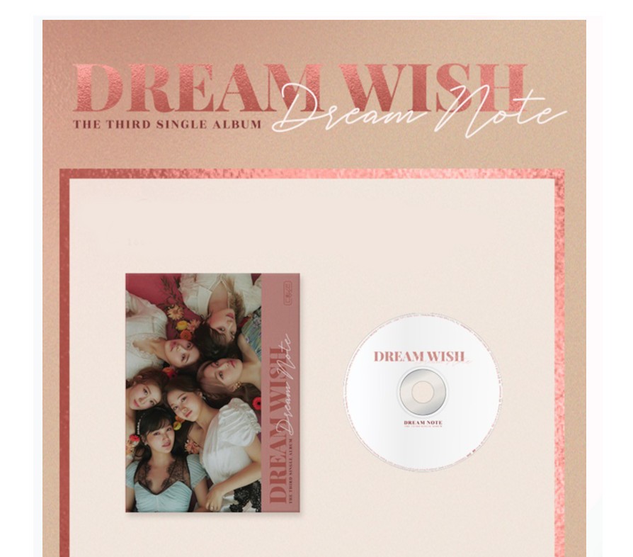 DREAMNOTE - DREAMWISH (3RD SINGLE ALBUM)