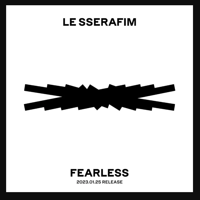 LE SSERAFIM JAPAN 1ST SINGLE [FEARLESS] SOLO JACKET