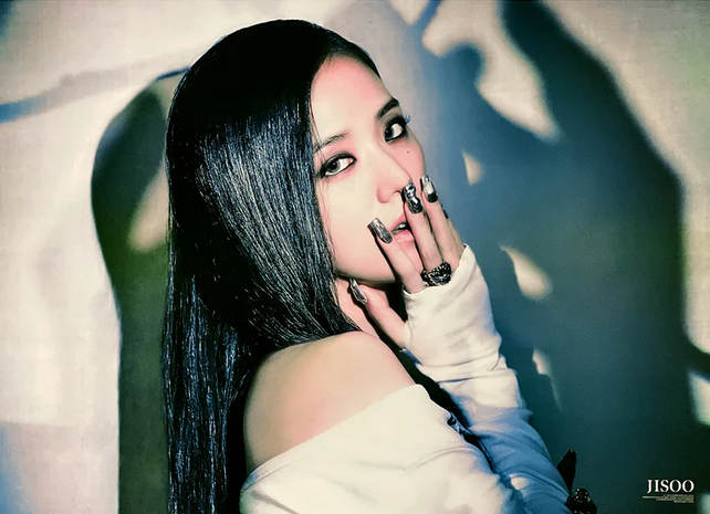 Plakaty PLAKAT JISOO (BLACKPINK) - ME [BLACK VER]