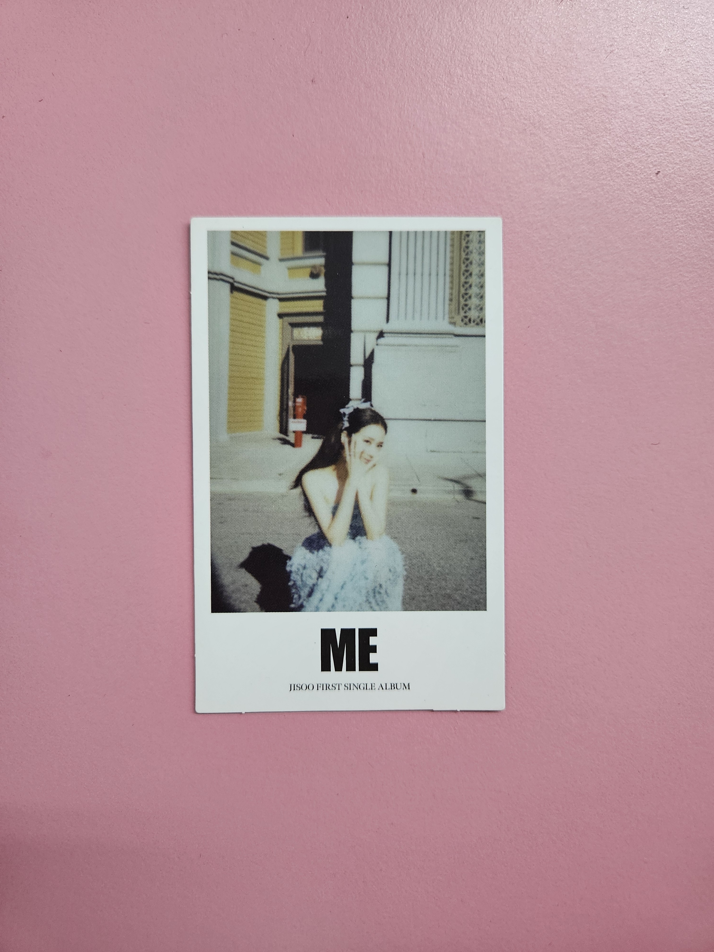 POB WEVERSE POLAROID JISOO - ME