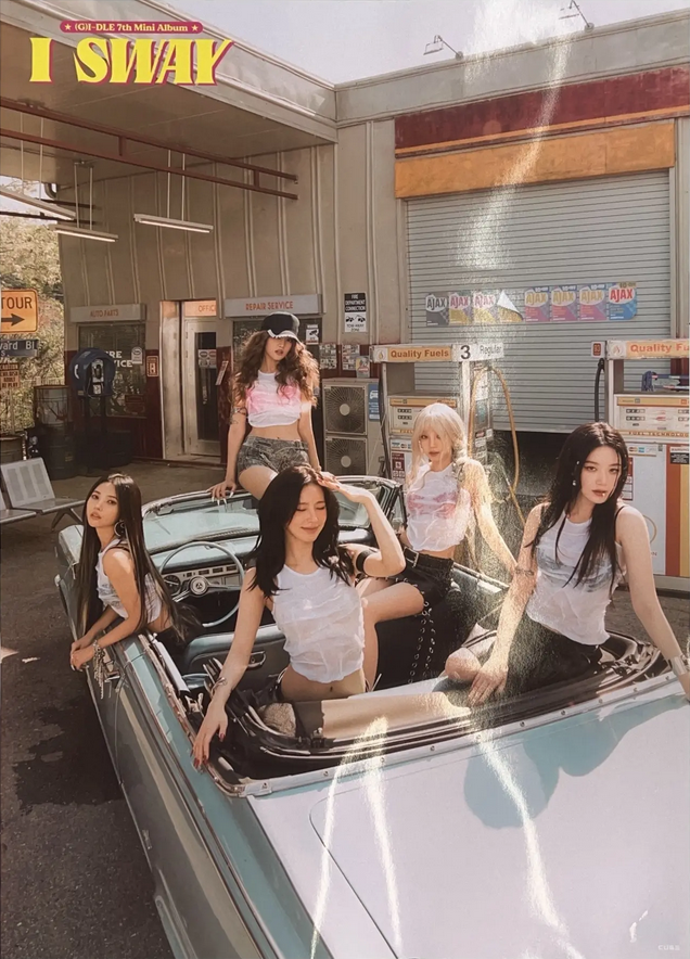 Plakaty Plakat (G)I-DLE - I SWAY ver. WIND