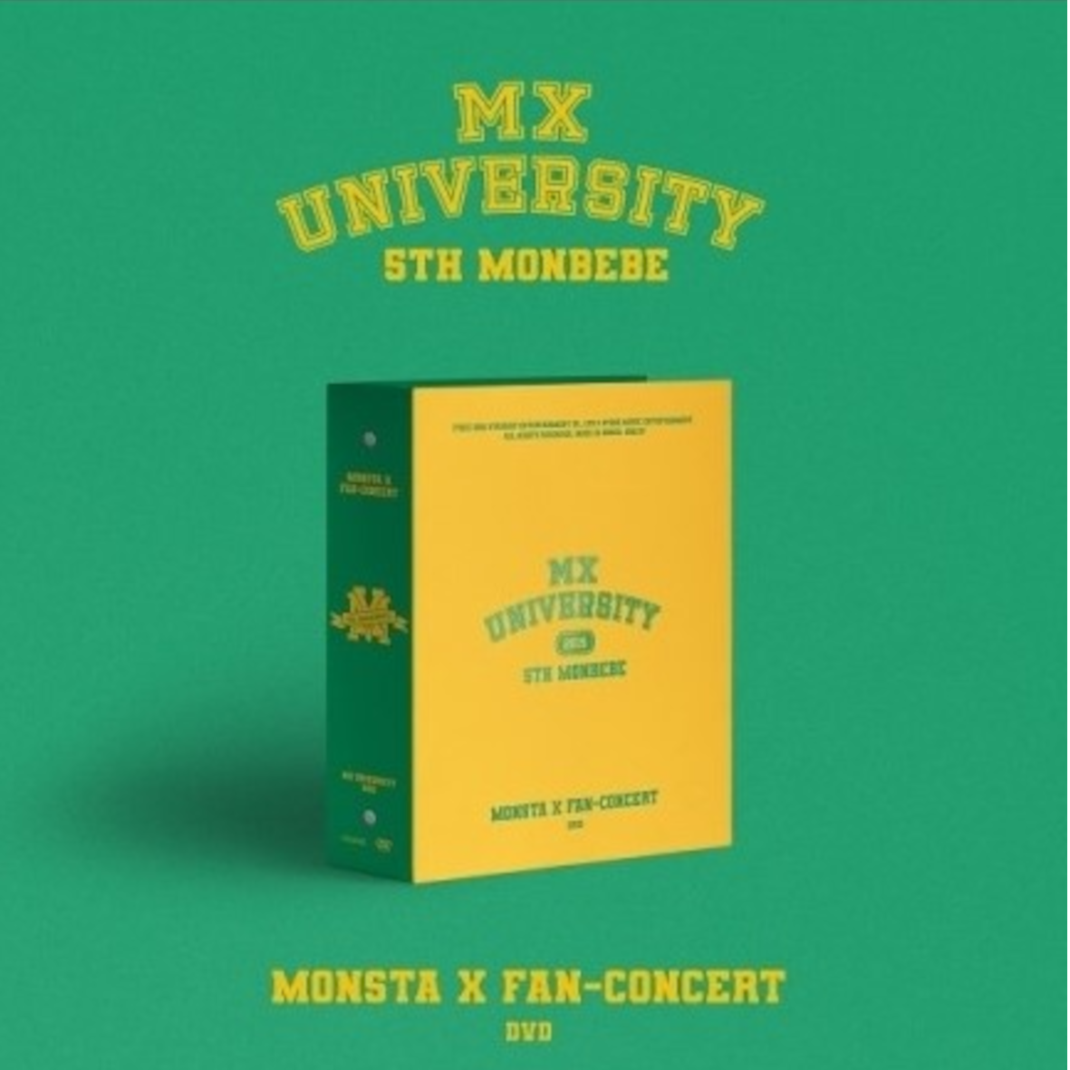 MONSTA X - MONSTA X 2021 FAN-CONCERT [MX UNIVERSITY] DVD (4 DISC)