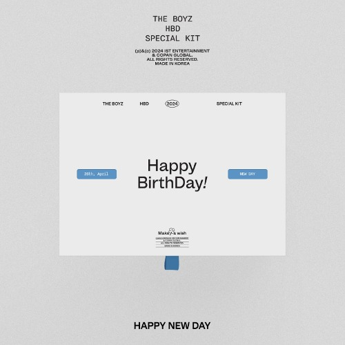 THE BOYZ THE BOYZ HBD NEW SPECIAL KIT