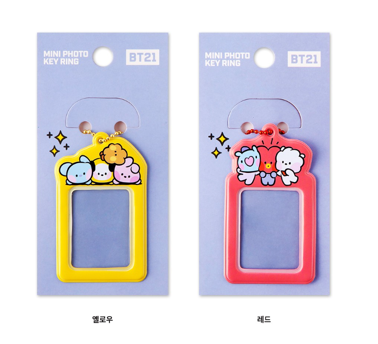 BT21 MININI PHOTO KEYRING (KHF)