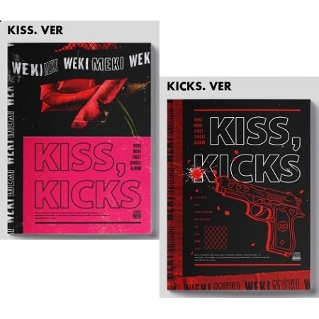WEKI MEKI - KISS, KICKS (1ST SINGLE ALBUM) (kiss ver.)
