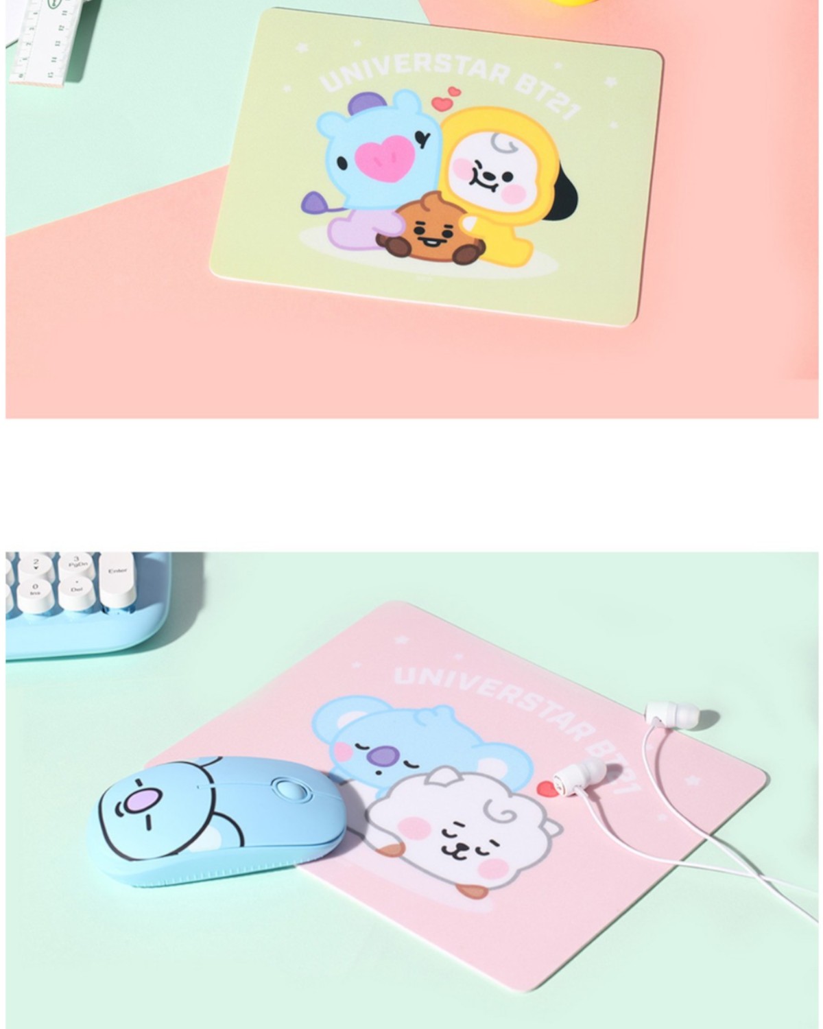 BT21 BABY PVC Mouse Pad (RC)
