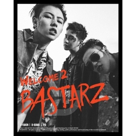 BASTARZ - WELCOME 2 BASTARZ (2ND MINI ALBUM)