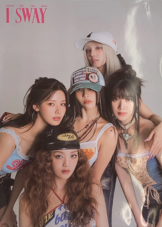 Plakaty Plakat (G)I-DLE - I SWAY ver. BEAT