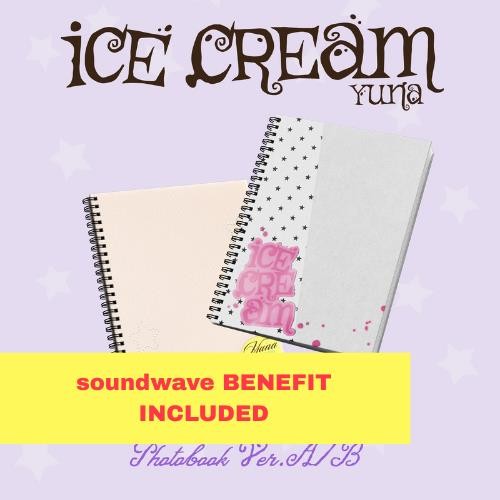 Preorder: (soundwave) YUNA (ITZY) - Ice Cream (Photobook Ver.)
