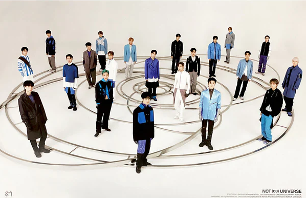 Plakat NCT - UNIVERSE