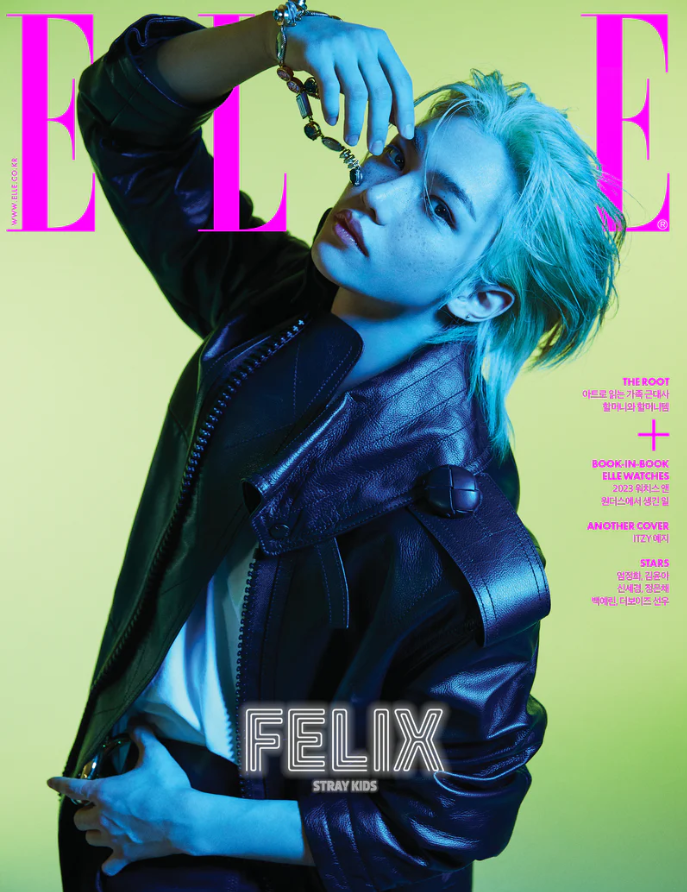 Magazyny MAGAZYN ELLE STRAY KIDS FELIX COVER MAY (2023)