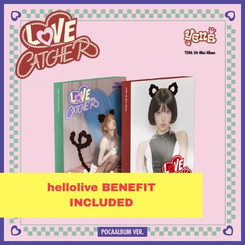 Preorder: (hellolive) YENA - 5th mini album 'LOVE CATCHER' (POCAALBUM Ver.)