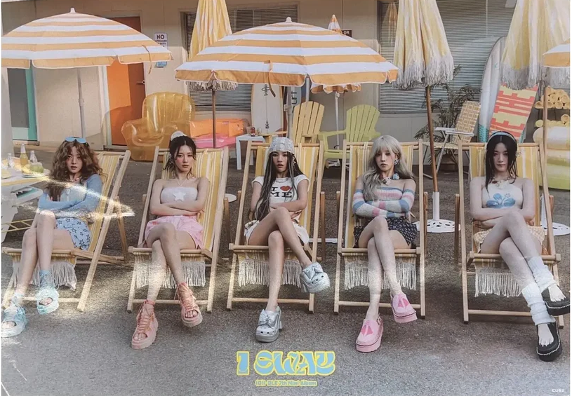 Plakaty Plakat (G)I-DLE - I SWAY ver. WAVE