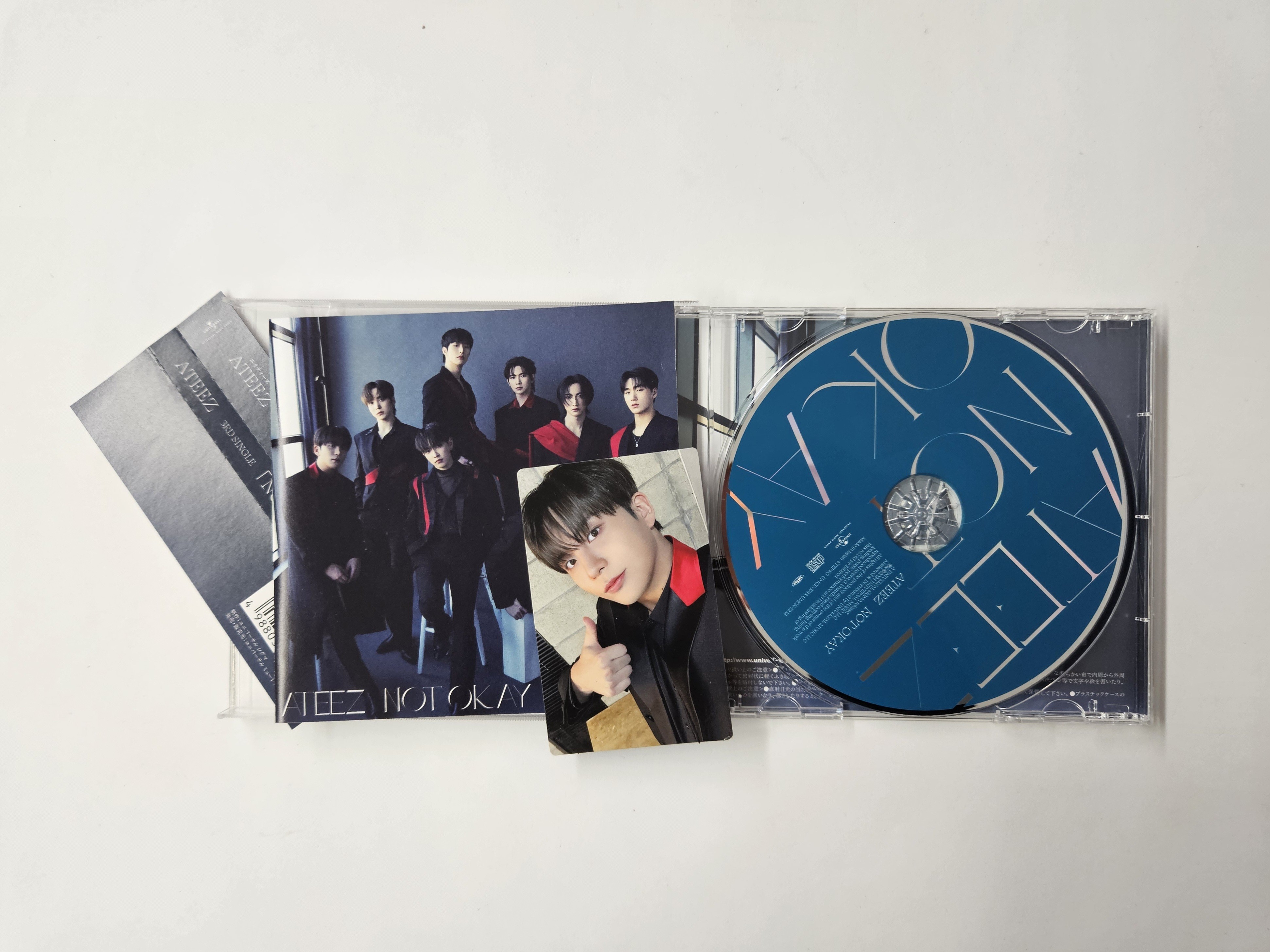 Otwarte Albumy !!USZKODZONE!! ATEEZ - JAPANESE EDITION [NOT OKAY] SPECIAL PRICE VER.