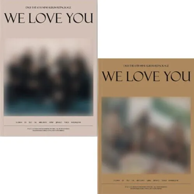DKB - WE LOVE YOU (6TH MINI ALBUM) REPACKAGE